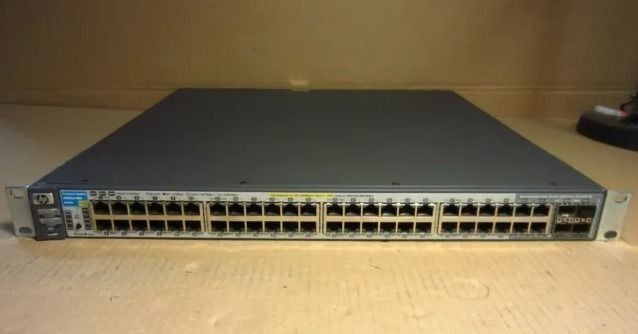 HP Procurve 3500-48G-PoE (J8693A) (Not Cisco Aruba Firewall Mikrotik ...