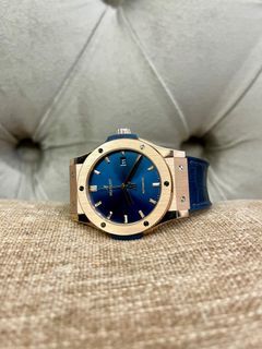  Hublot Classic Fusion 18ct Rose Gold 42mm Mens Watch  541.OX.1180.LR : Clothing, Shoes & Jewelry