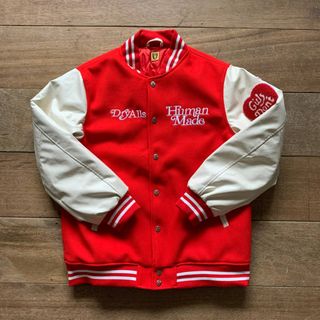 Human Made Girls Don't Cry Dry Alls Varsity Jacket, Men's Fashion