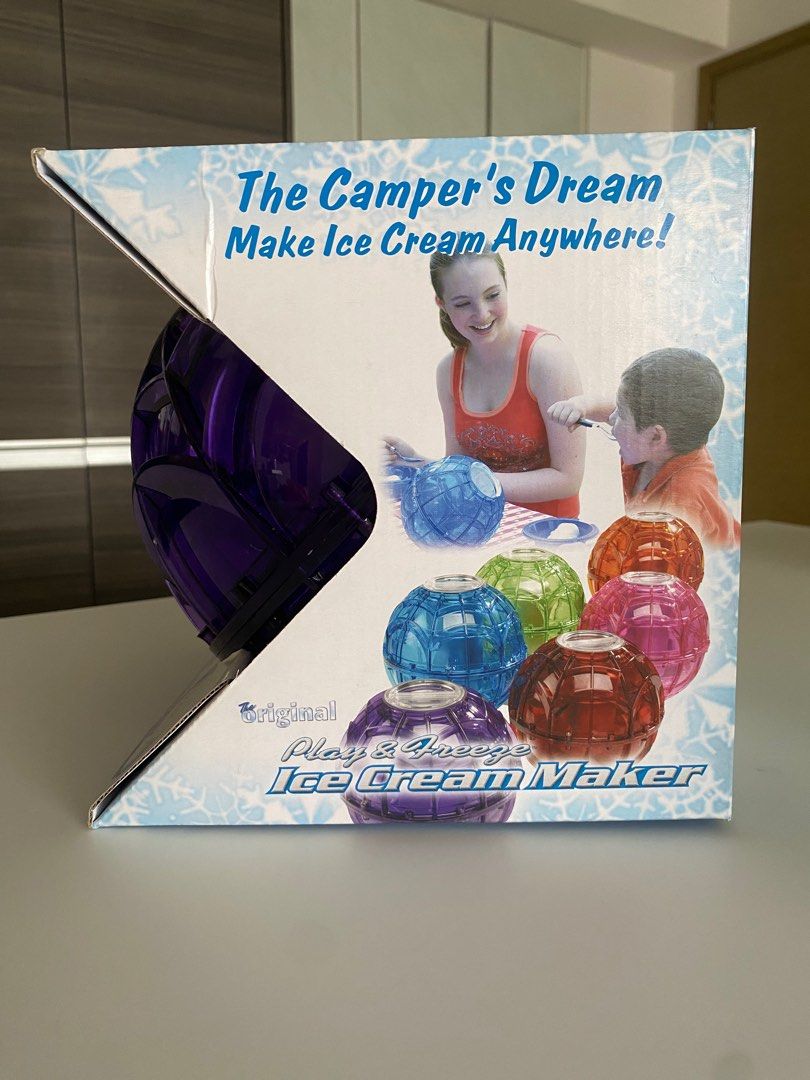 Camper's Dream The ORIGINAL Play and Freeze ICE CREAM MAKER BALL