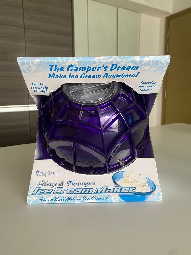 Camper's Dream The ORIGINAL Play and Freeze ICE CREAM MAKER BALL