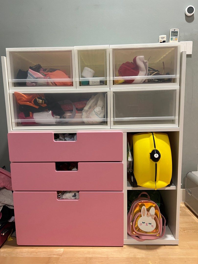 IKEA SMASTAD changing table storage Furniture & Home Living