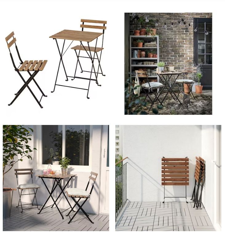 IKEA Tarno Table 2 Chairs Furniture Home Living Furniture