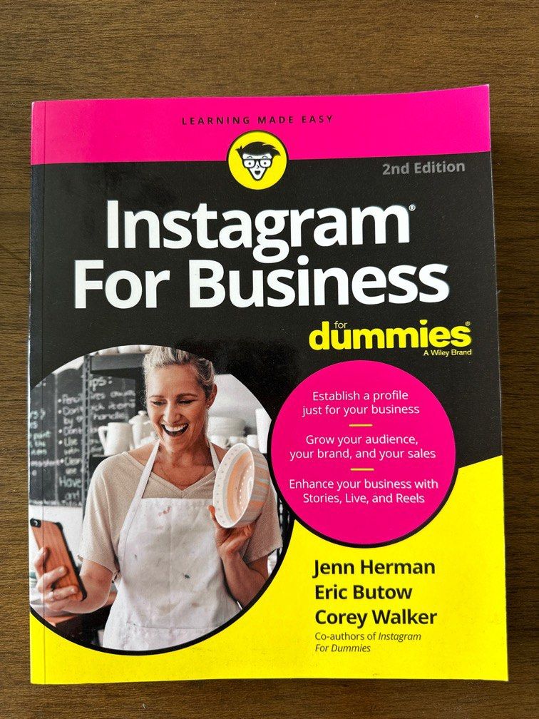 Instagram for Dummies, Hobbies & Toys, Books & Magazines, Fiction & Non
