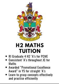 H2 Maths Tuition