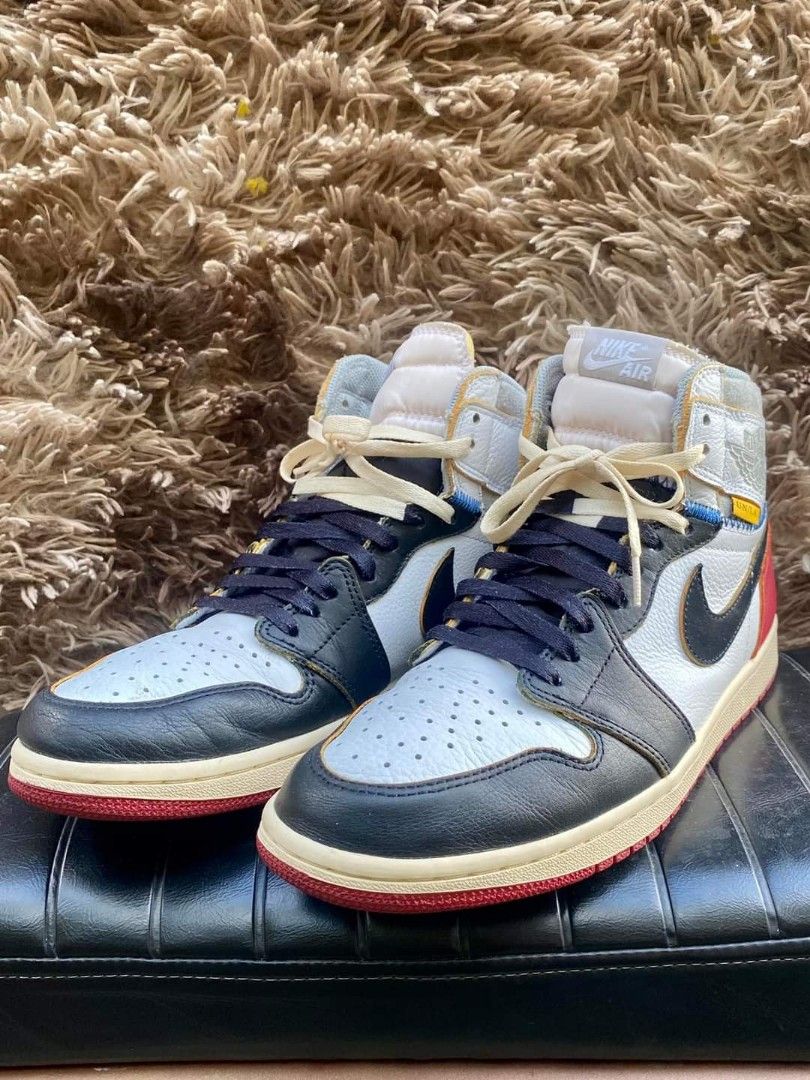 Jordan 1 top union laces