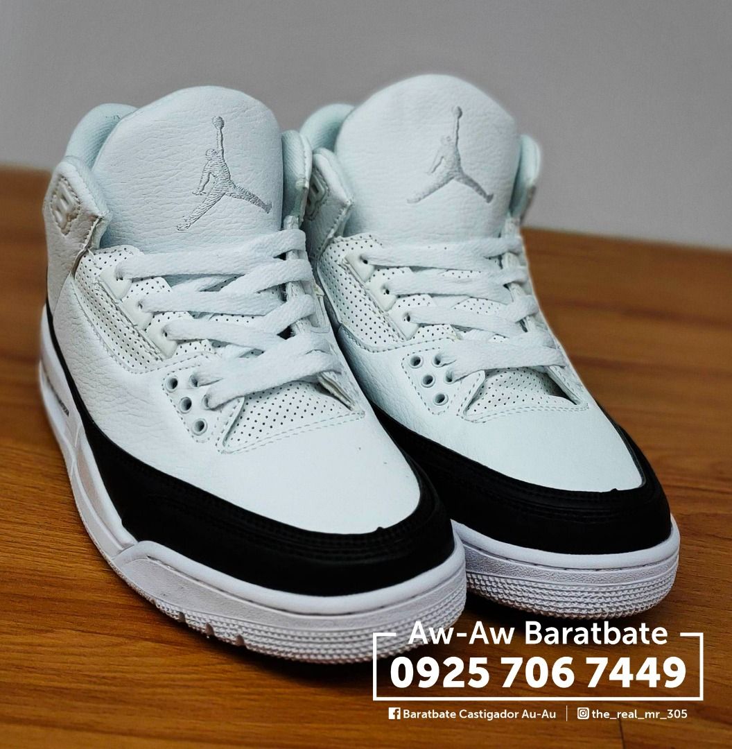 Air Jordan 3 Retro Fragment White Black