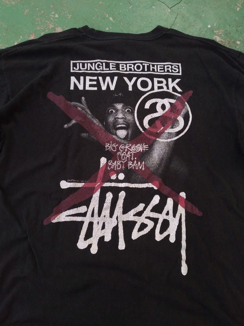 STUSSY☆JUNGLE BROTHERS☆ ベイビーバムTシャツ STUSSY☆JUNGLE