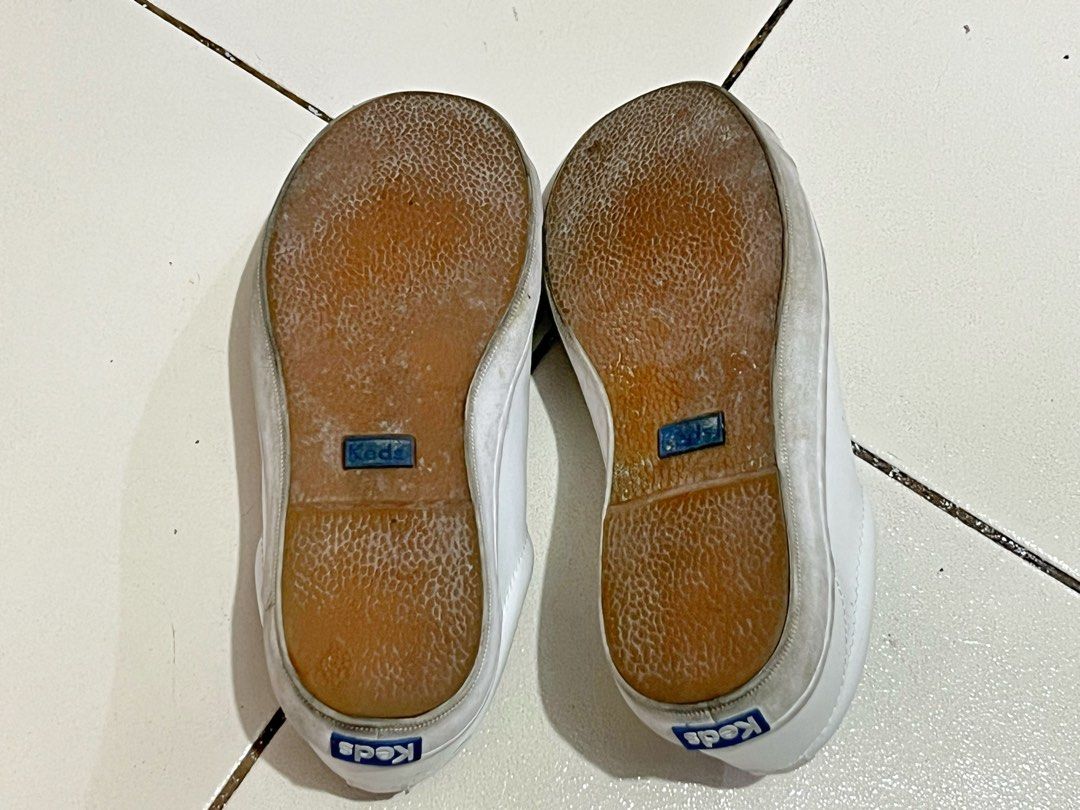 Keds Women s Tiebreak Leather White Women s Fashion Footwear Sneakers on Carousell