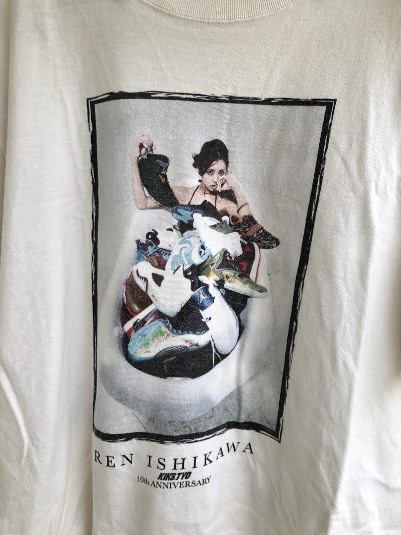 kikstyo girls tシャツ 石川恋 古着 サイズ不明 【公式通販】