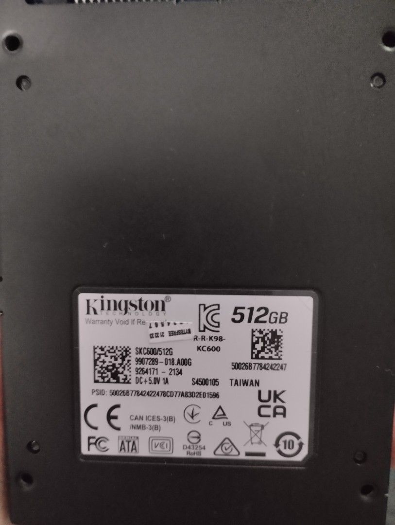 Kingston SSD 512GB on Carousell