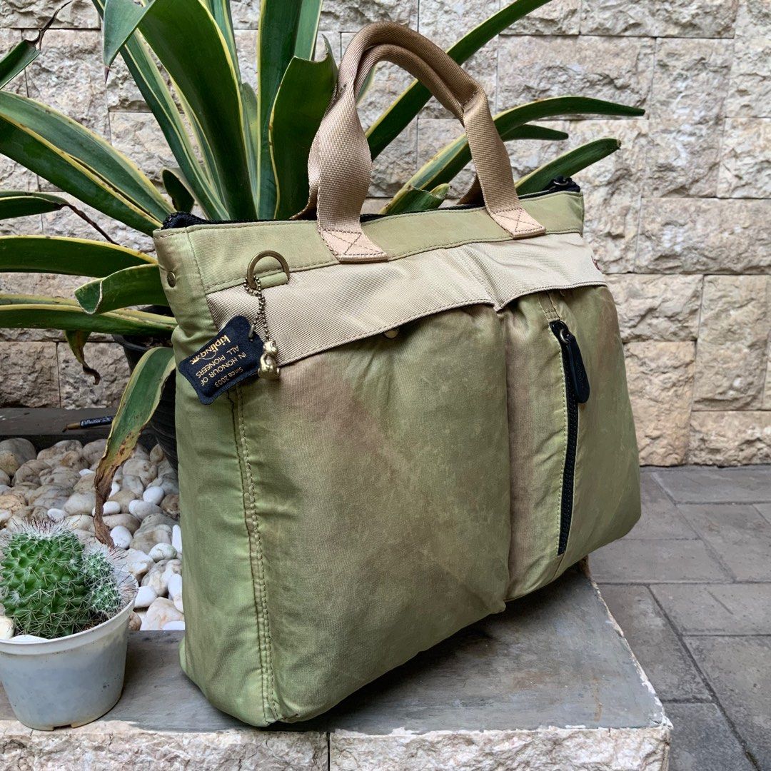 KIPLING ALL HONOUR OF ALL PIONEERS HELMET BAG VINTAGE TACTICAL ARMY US