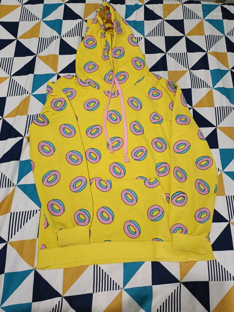 Odd future yellow donut hoodie on sale