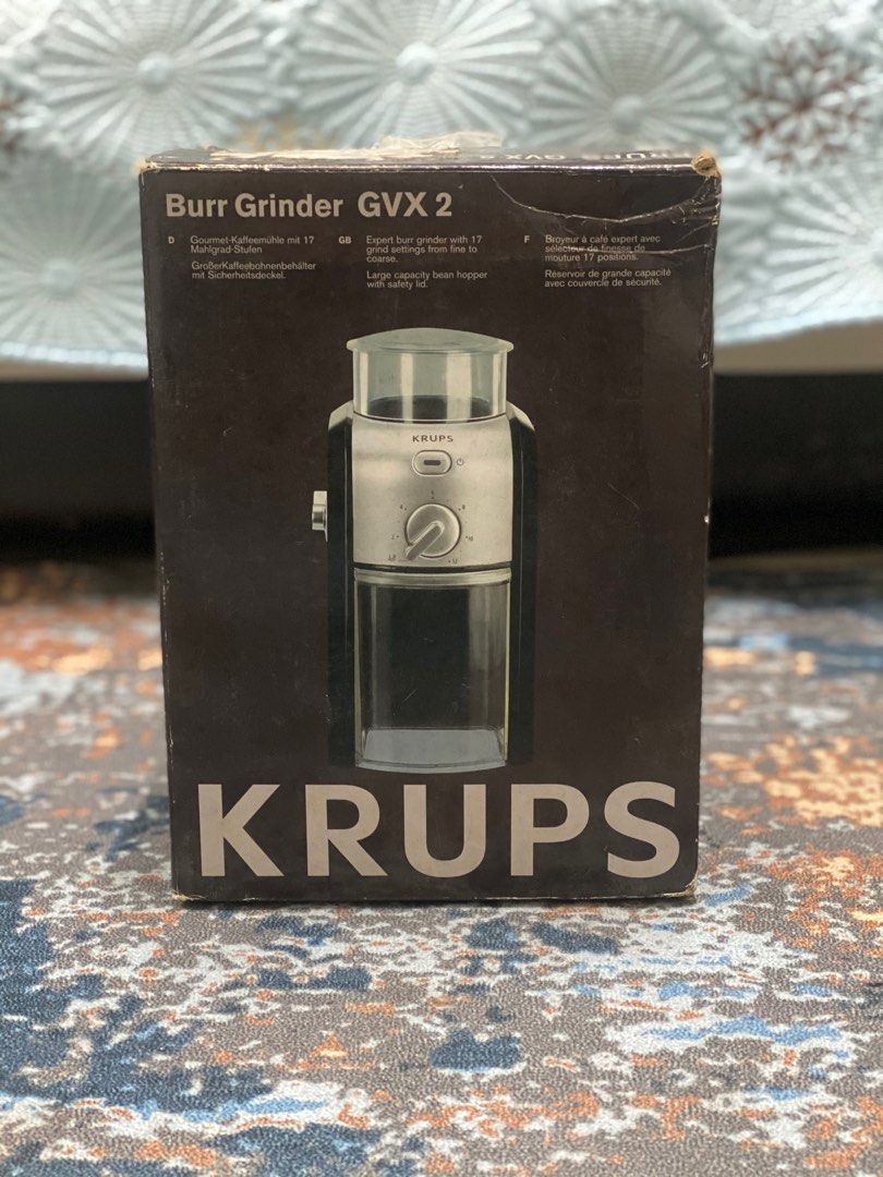 KRUPS Burr Grinder, TV & Home Appliances, Kitchen Appliances, Coffee
