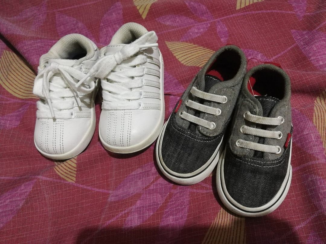 Kswiss and Vans for babies 6 to 12 months old
