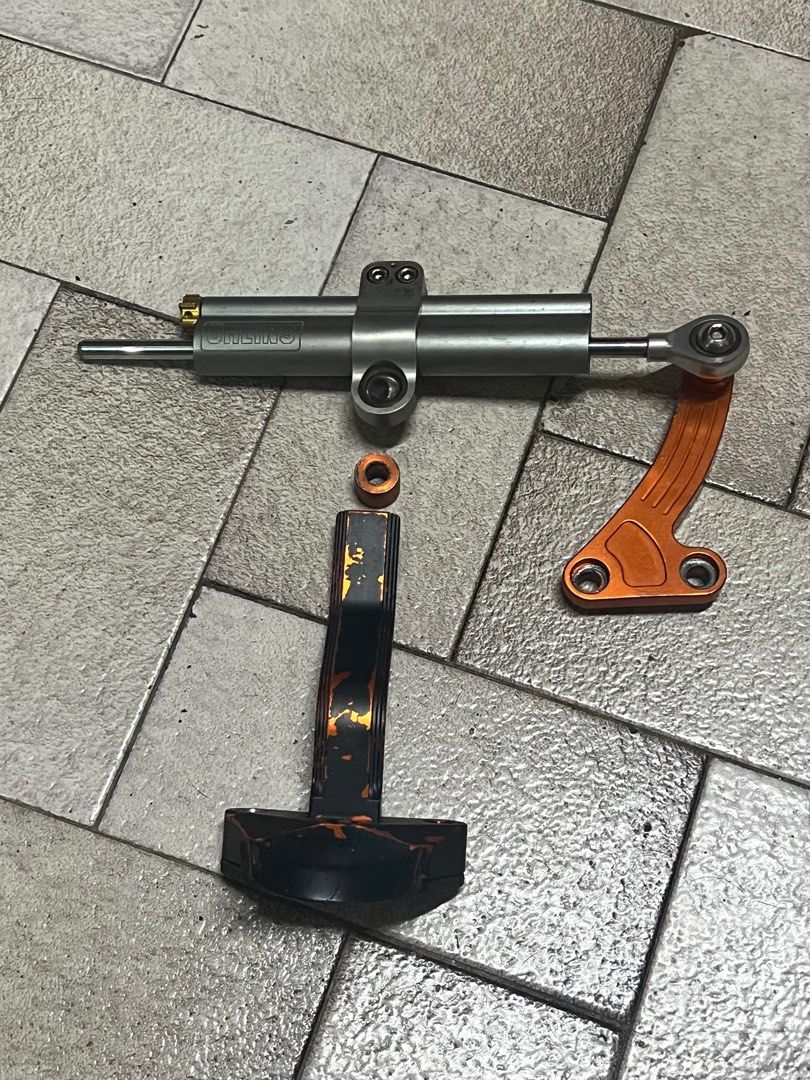 KTM DUKE 200/390 Real ohlins steering damper, Motorcycles, Motorcycle Accessories on Carousell