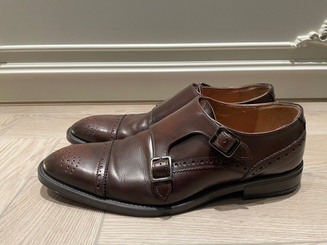 Kurt Geiger double monk strap shoes Carousell