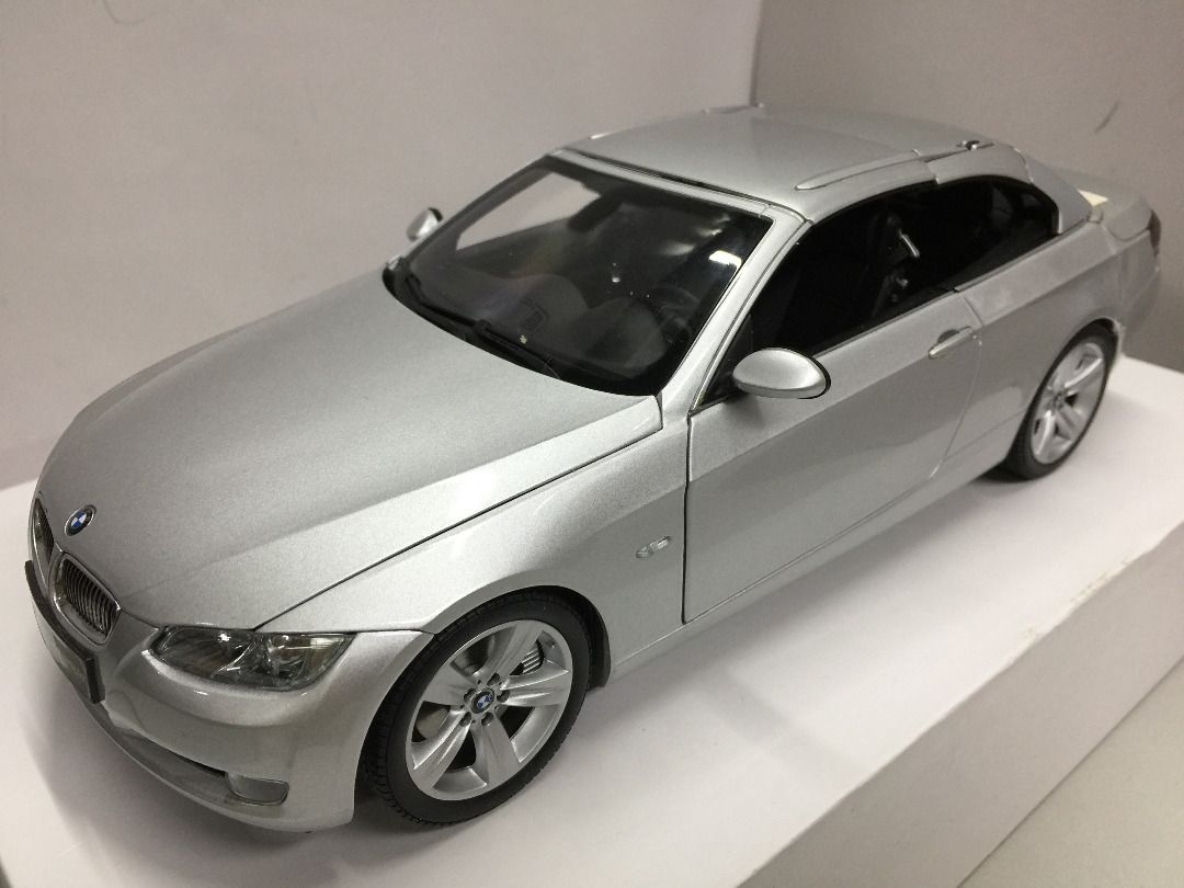 ミニカー KYOSHO 1:18 BMW 335i Convertible 1:18 Kyosho BMW 335i E93 Silver Convertible Diecast | eBay