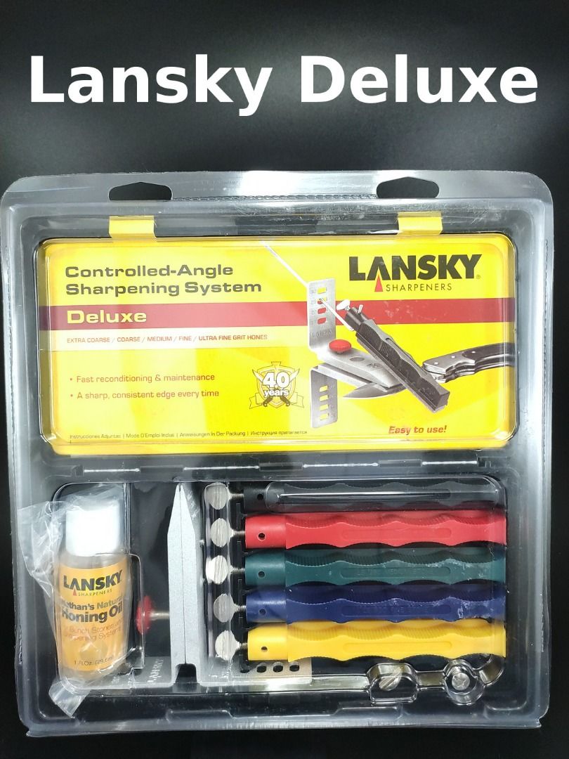 Lansky Deluxe Sharpening System Deluxe on Carousell