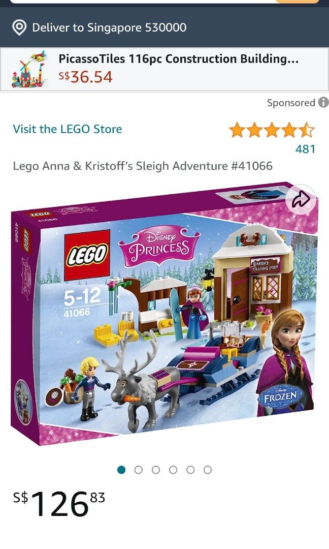 Lego 41066 frozen discount