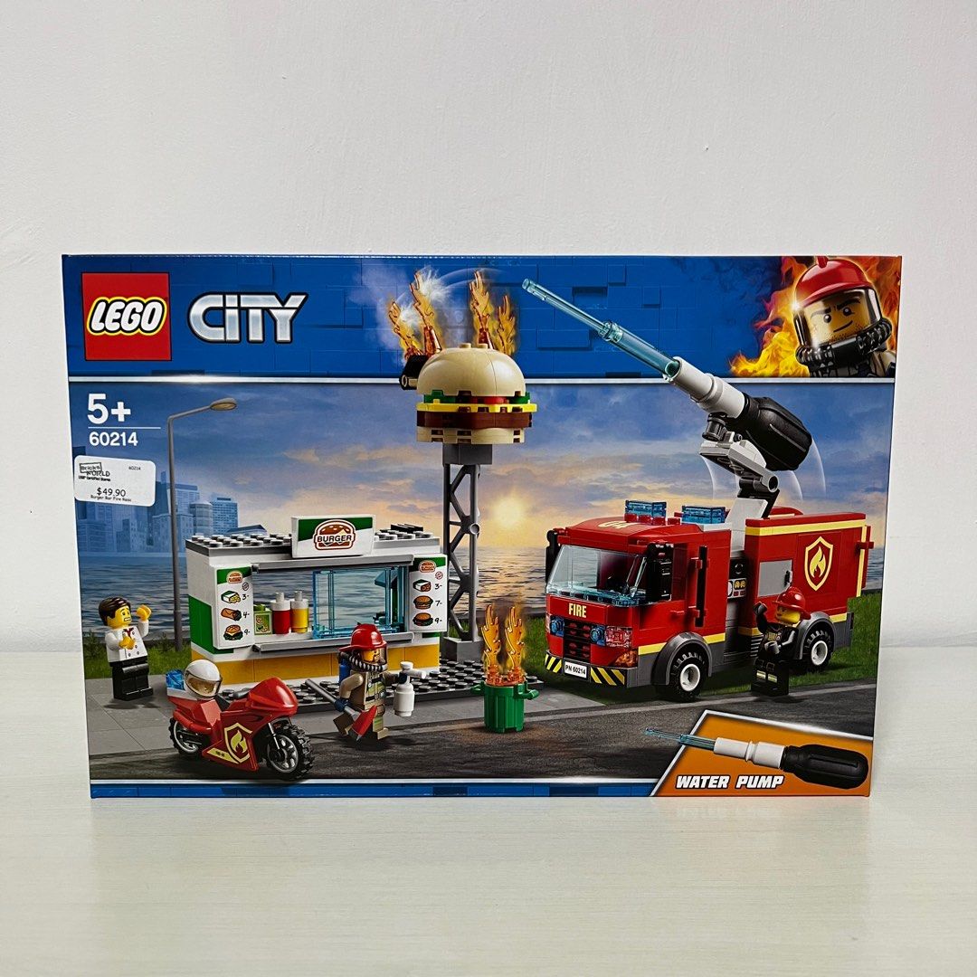 LEGO CITY 60214 Burger Bar Fire Rescue Hobbies Toys Toys