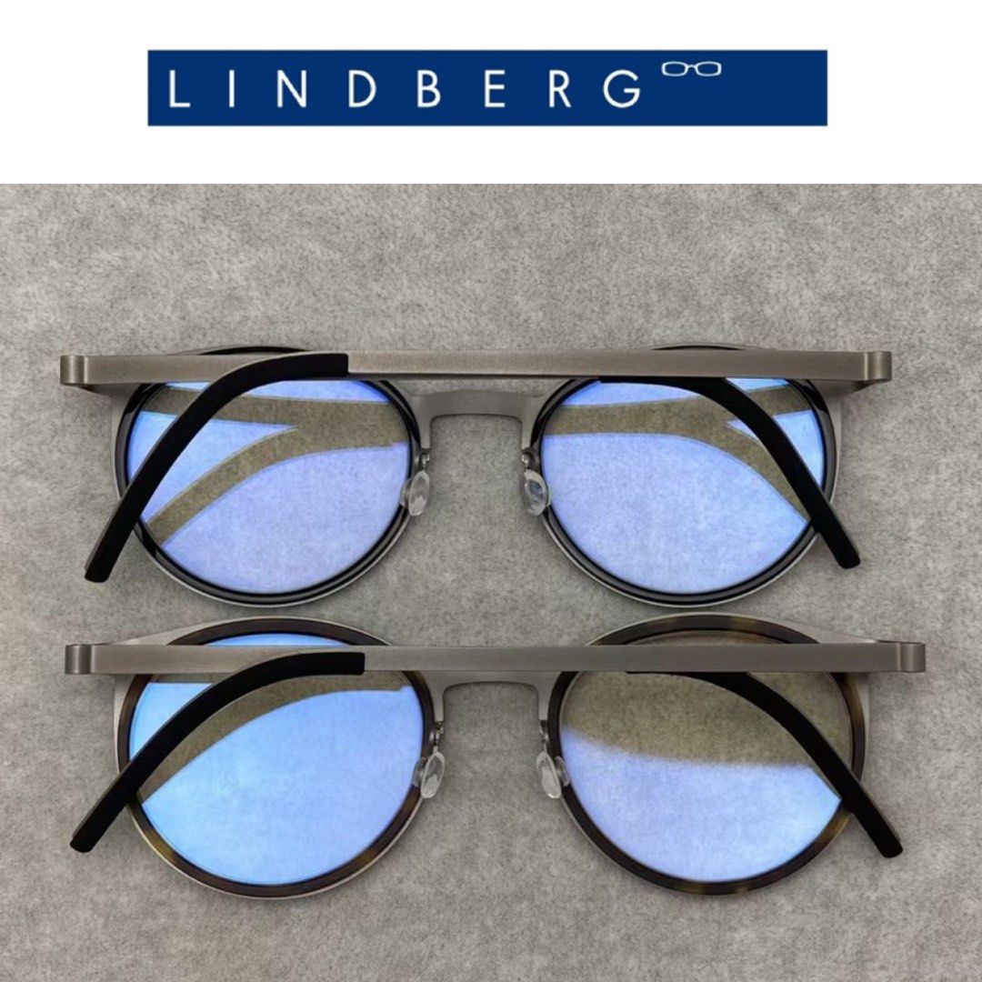 Lindberg titanium 眼鏡eyewear glasses, 名牌, 飾物及配件- Carousell