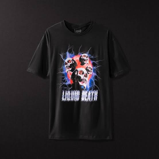 Liquid Death x Metallica T-Shirt - 100% Cotton Size 2XL