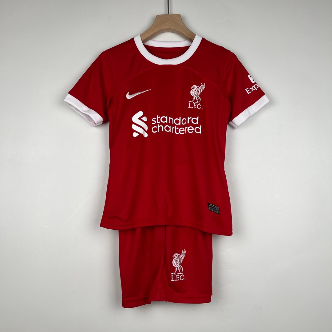 Liverpool junior shop home shirt