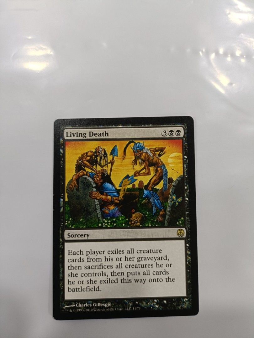 mtg cards like living death I Turned the Fourteenth Doctor into a Combo Deck...somehow Living Death (Surge-Foil)