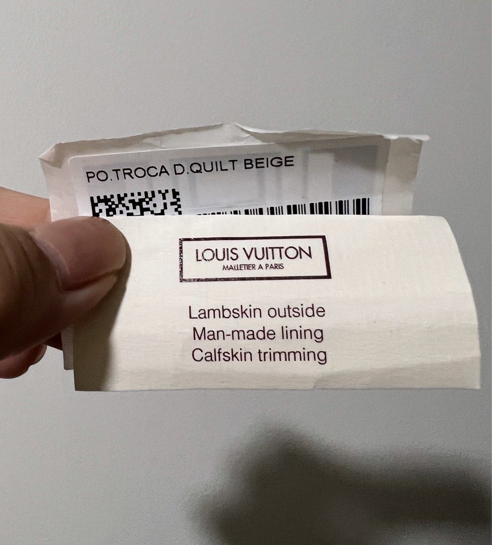 Louis Vuitton VTG 90s Malletiera Paris Envelope Dust