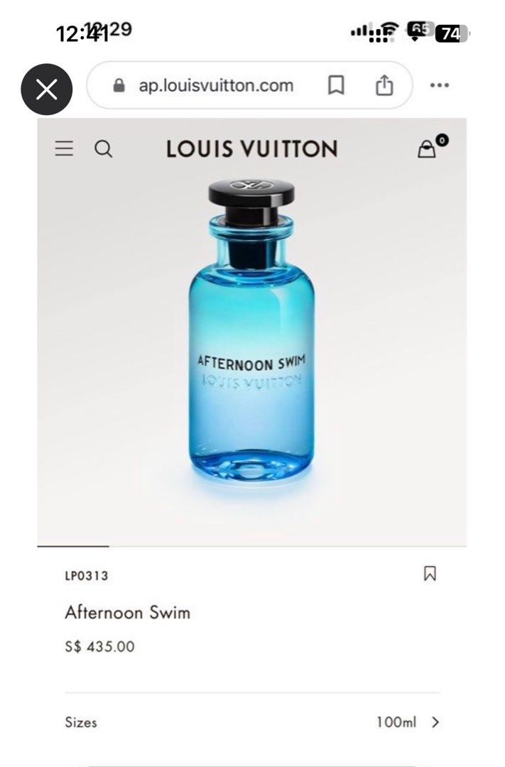 Louis Vuitton Perfume, Beauty & Personal Care, Fragrance