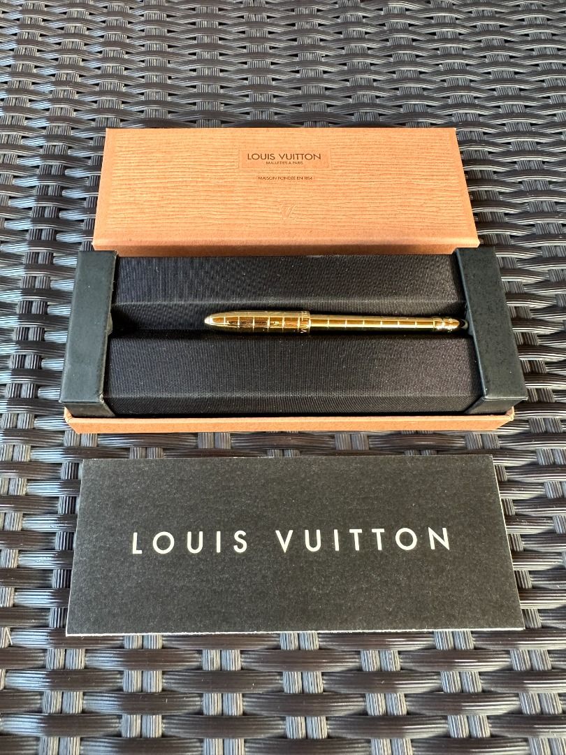 Louis Vuitton Louis Vuitton Gold-Tone Mechanical Pencil for Agenda PM