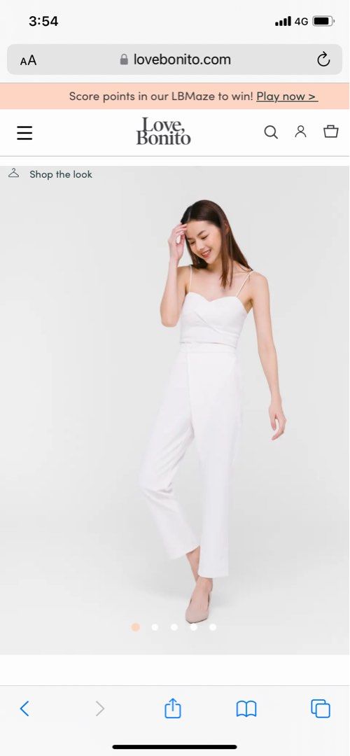 Buy Meisel Crossover High Waist Pants @ Love, Bonito Singapore