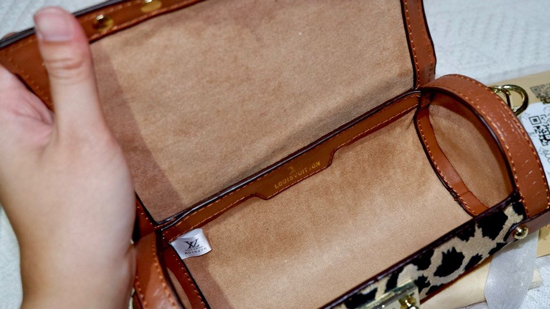 LV Lapolaffe Cylinder Mini Bag Barrel Bag (Brown), Women's Fashion, Bags &  Wallets, Cross-body Bags on Carousell