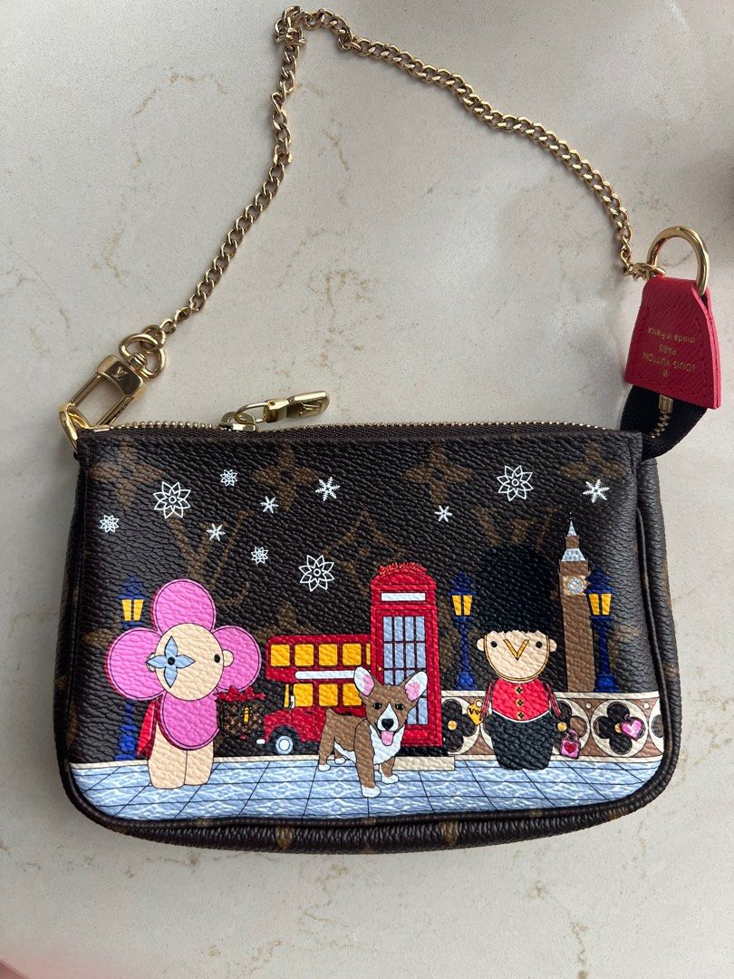 LV Mini Pochette Xmas Limited Edition 2021 Luxury Bags Wallets