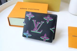 LOUIS VUITTON LV MULTI CARD HOLDER TRUNK BLACK M80556 ( 13cm x 8cm x 0.5cm )