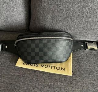 Jual TAS WAISTBAG PRIA LV LOUIS VUITTON CAMPUS BUMBAG DAMIER