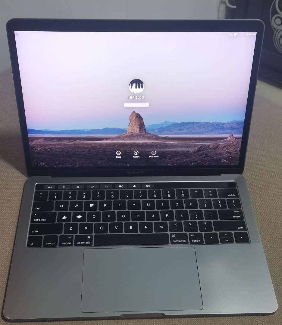 MacBook Pro 2016 (13 inch, Touch Bar), Computers  Tech, Laptops   Notebooks on Carousell