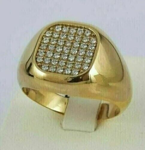 Mens gold moissanite rings new arrivals