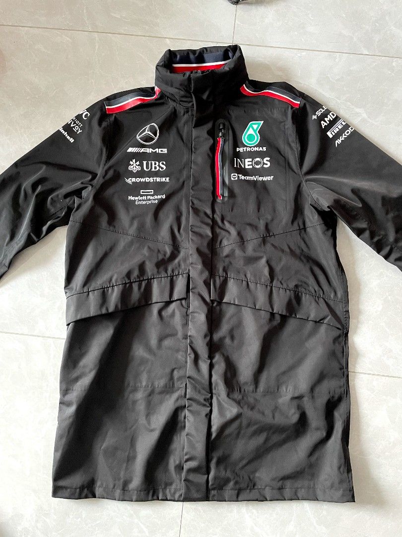 Mercedes AMG Petronas F1 2023 Team Rain Jacket