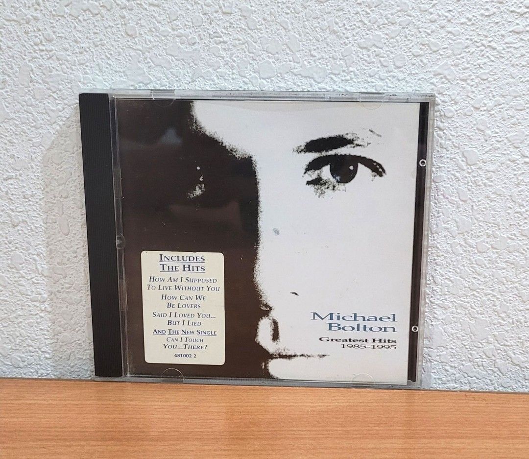 MICHAEL BOLTON GREATEST HITS 1985 1995 Hobbies Toys Music Media Michael bolton greatest hits 1985 1995 hobbies toys music media