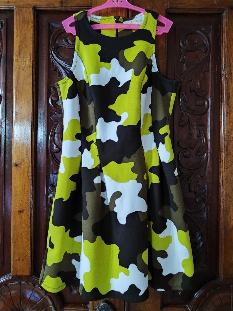 Michael kors top camo dress