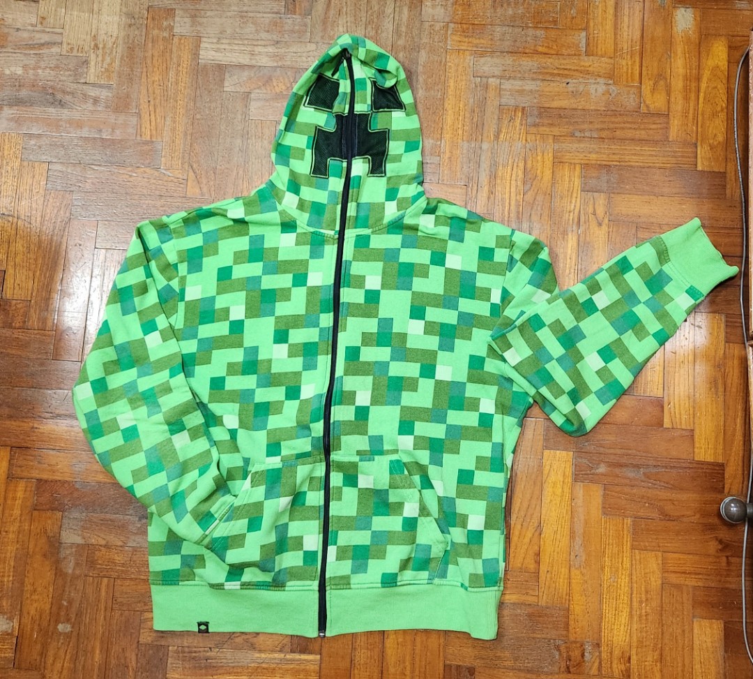 Minecraft Creeper Jacket (adult size), Video Gaming, Gaming Accessories ...