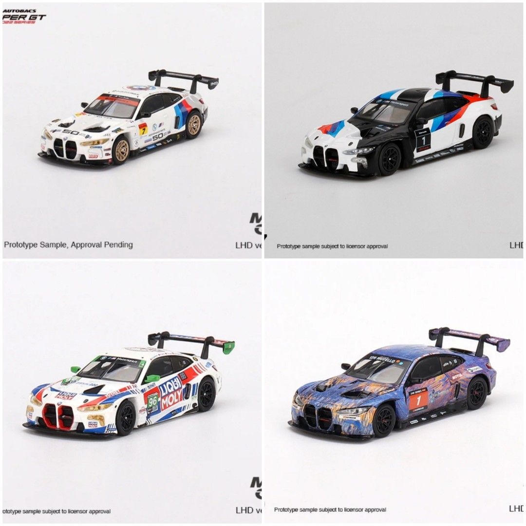 Mini GT 1:64 BMW M4 GT3 #1 2022 12H Mugello Winner #439