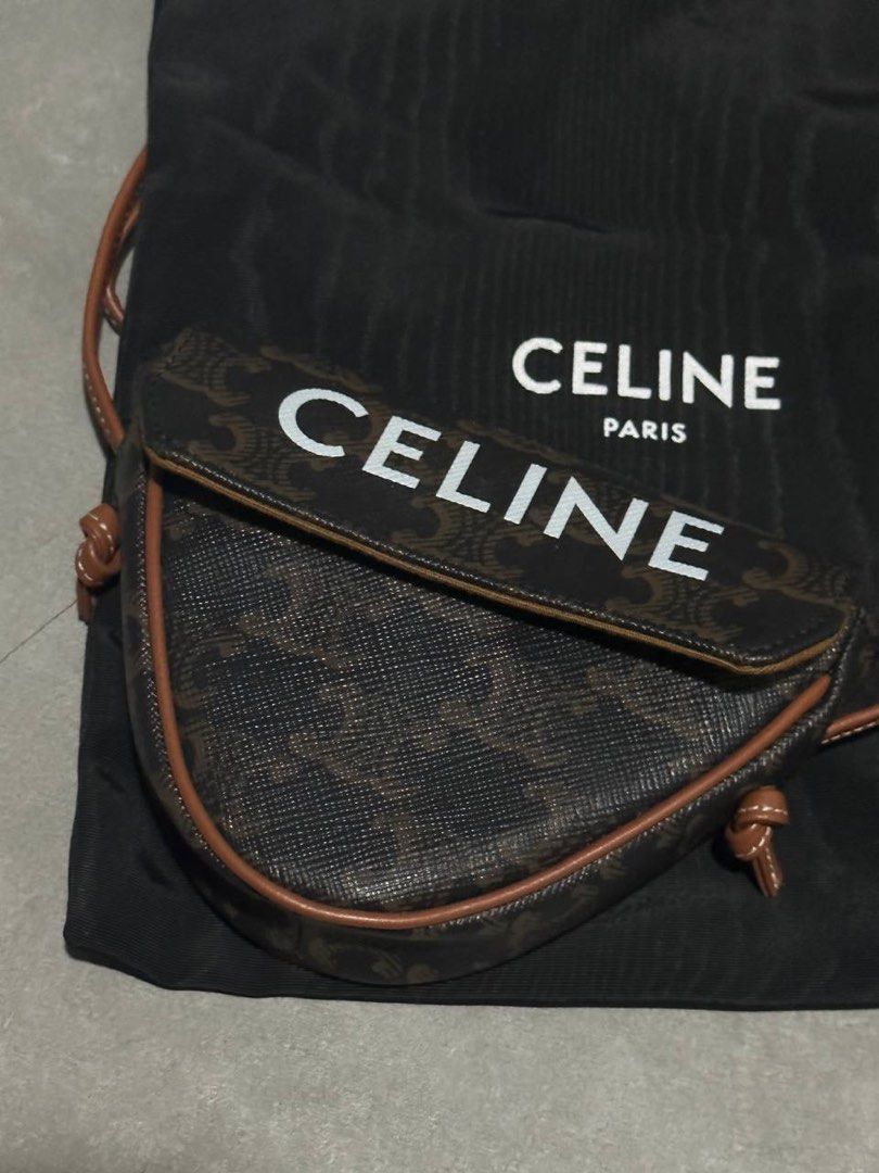 Celine triangle hot sale shoulder bag
