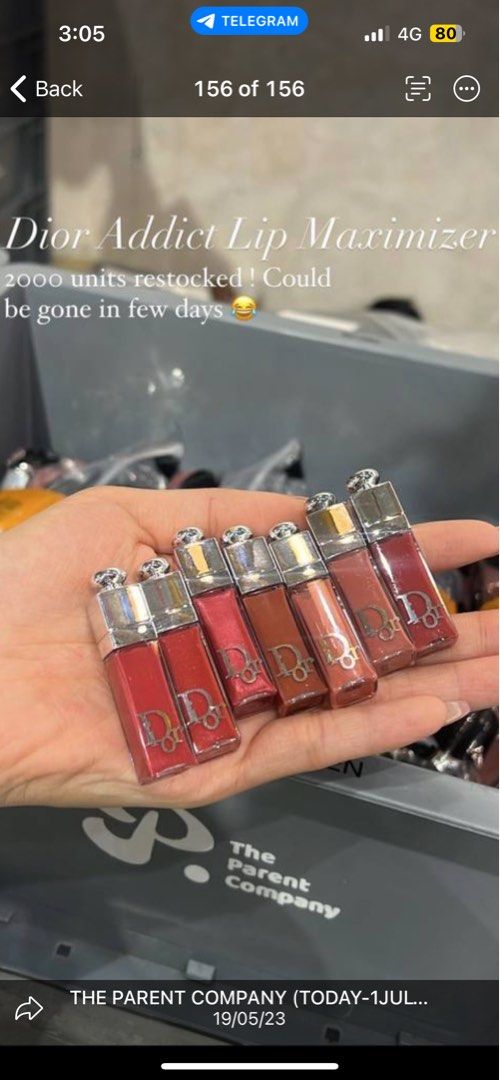 Son môi DIOR addict lip maximizer mẫu mới Tiệm son Goong