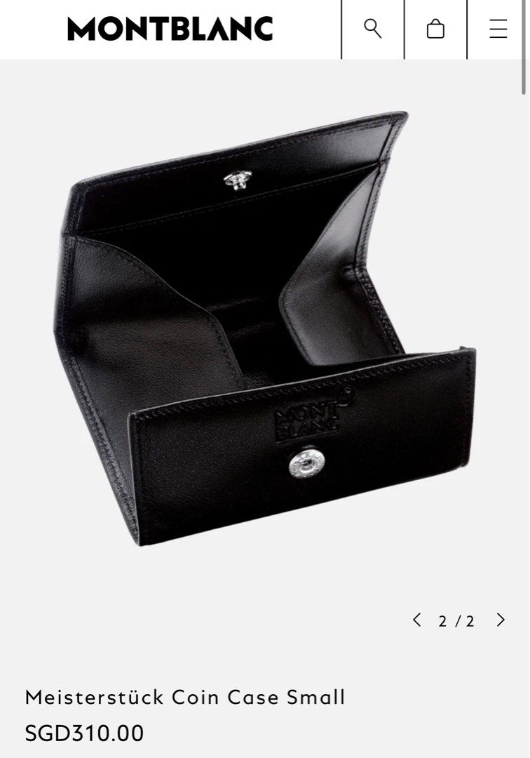 Monedero montblanc hot sale
