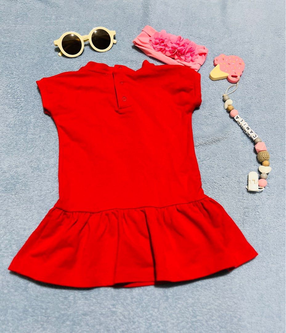 Moschino baby hotsell red dress