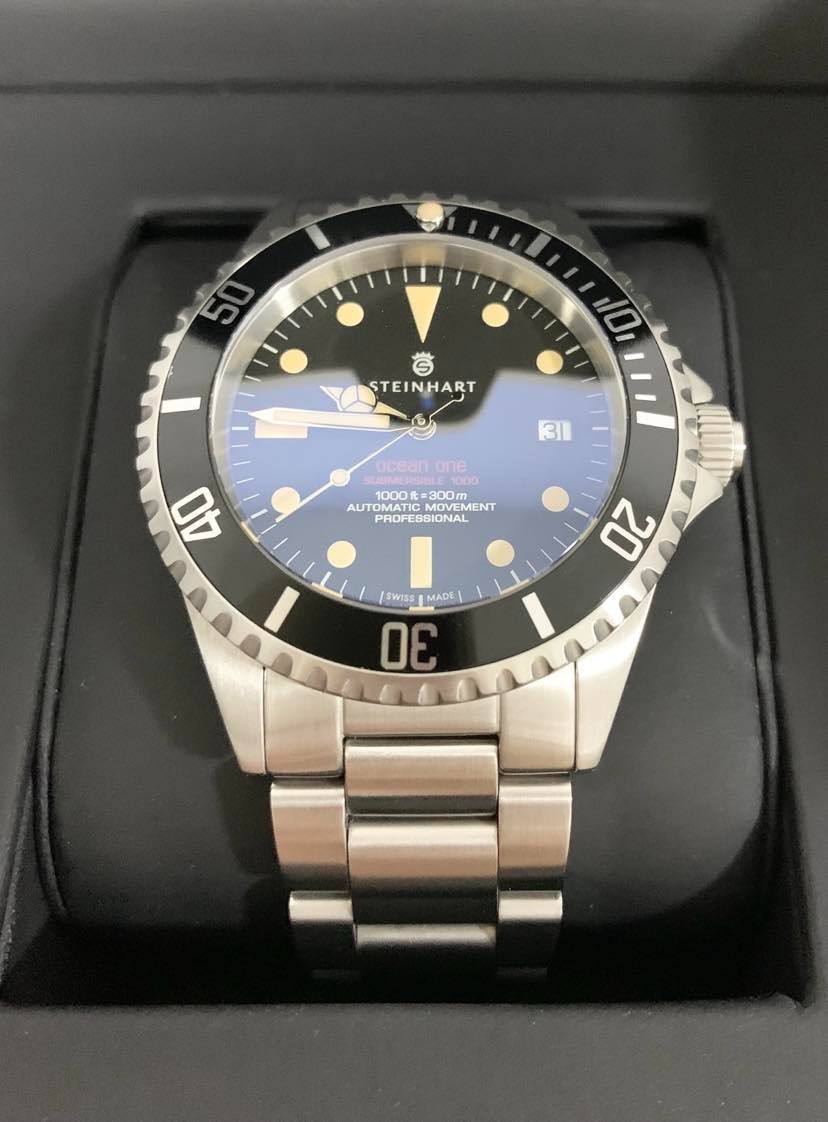 Steinhart ocean one hotsell vintage red mk3