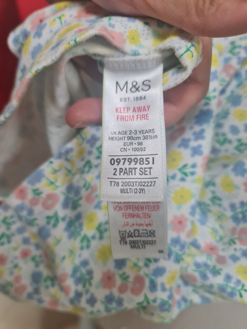 M and best sale s pinafore